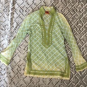Tory Burch cotton kaftan top